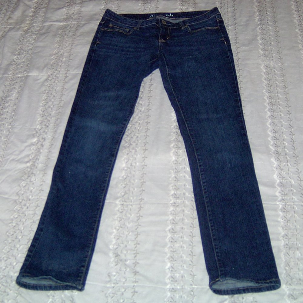 Aeropostale Womens 6 Med Wash Bayla Skinny Jeans